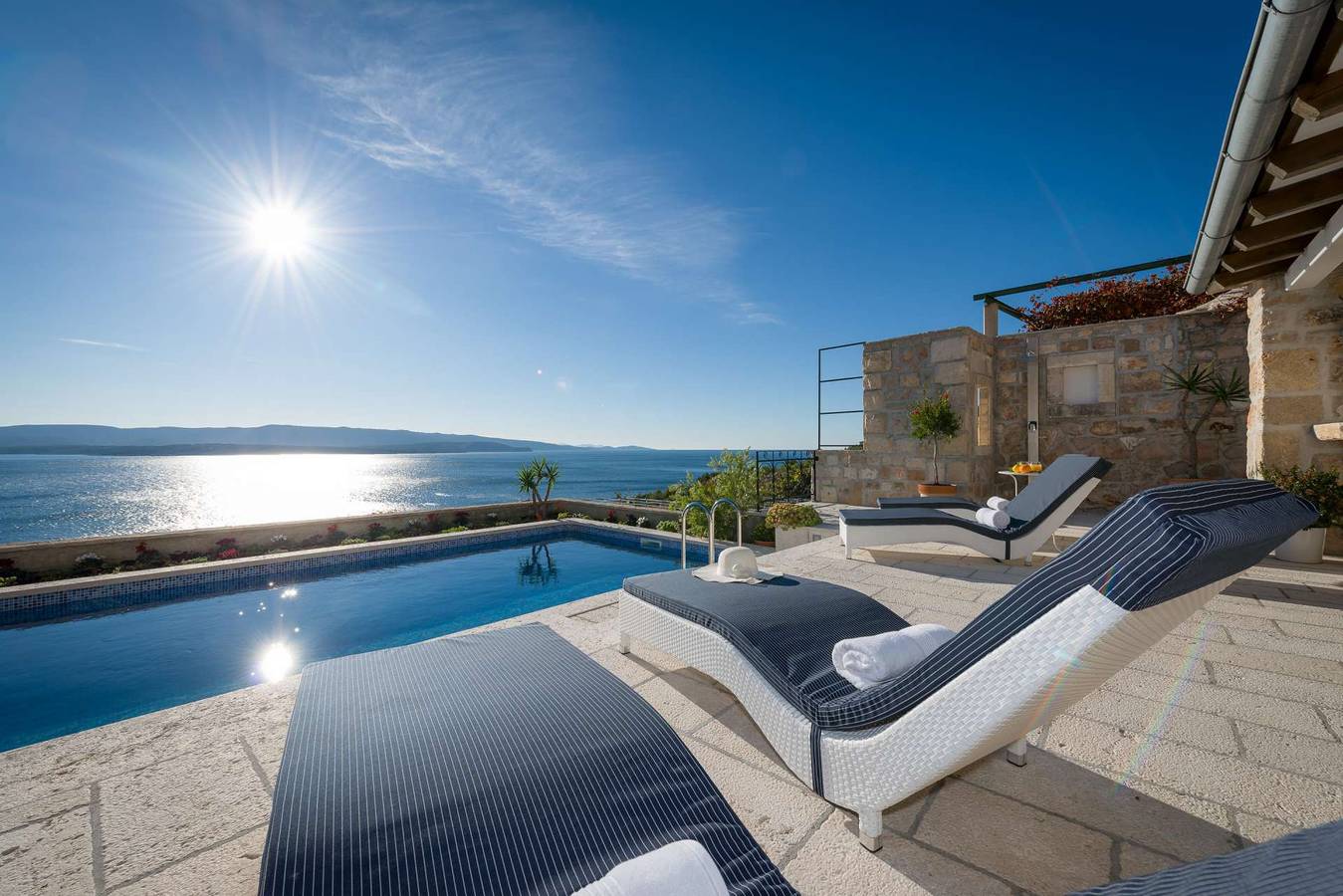 Villa for 8 People in Brac, Dalmatian Islands