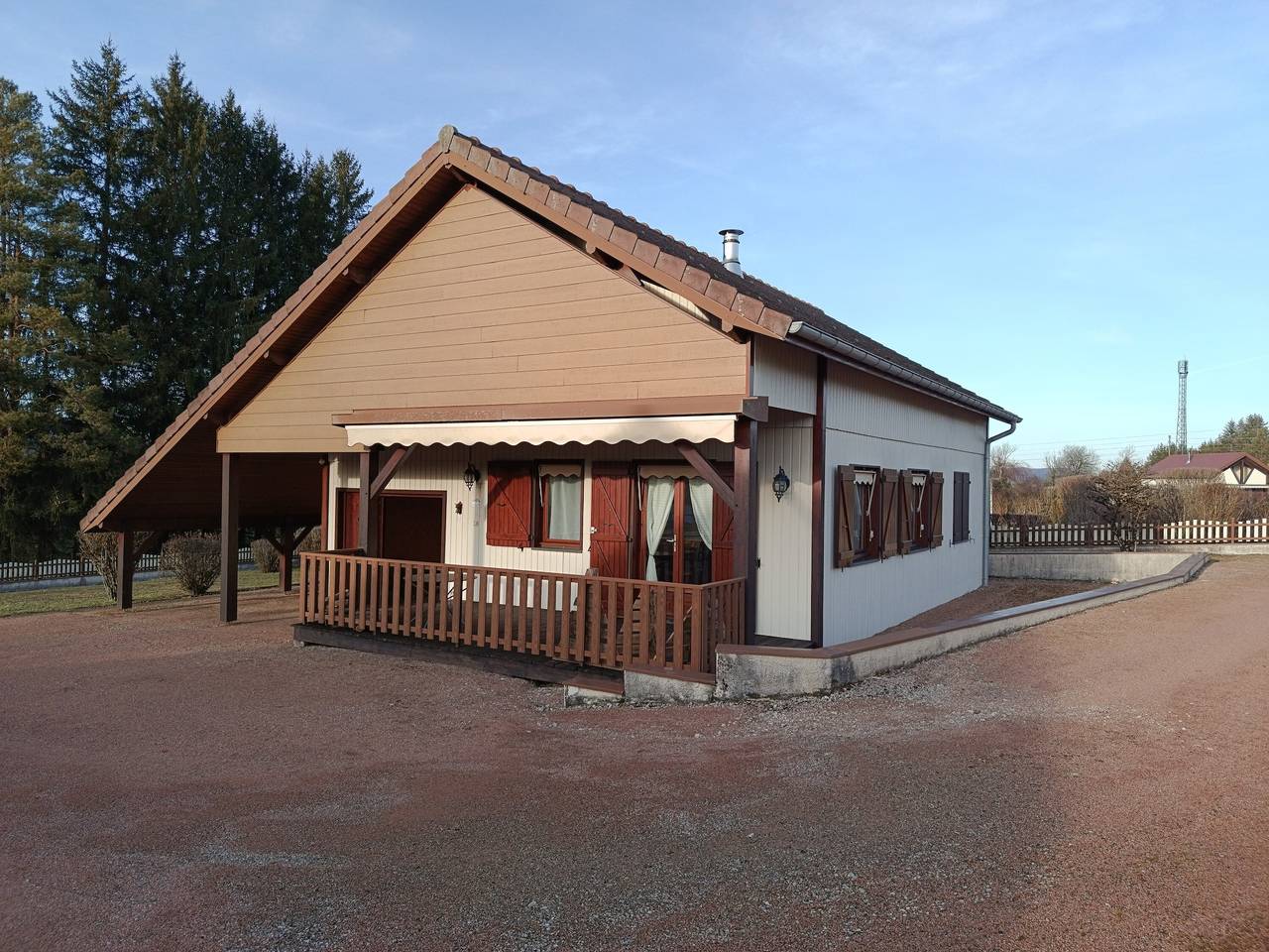Chalet für 6 Personen in Pont-de-Poitte, Jura