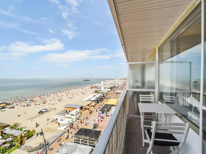 Ganze Wohnung, Moderne 2-Schlafzimmer-Wohnung mit Meerblick. in Blankenberge, Belgische Küste