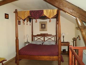 Chambre d’hôte pour 3 personnes, avec jardin à Saint-Vigor-le-Grand