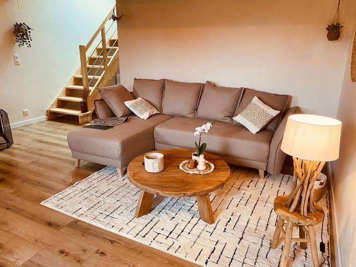 Gîte pour 4 personnes, avec Terrasse et Vue à Guern - 2