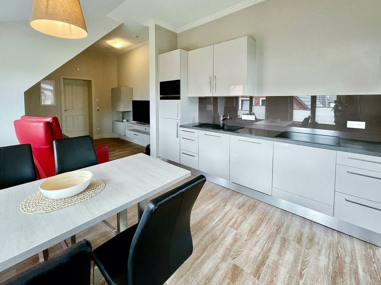 Entire apartment, Altstadt Borkum central apartment upper floor on the left in Borkum