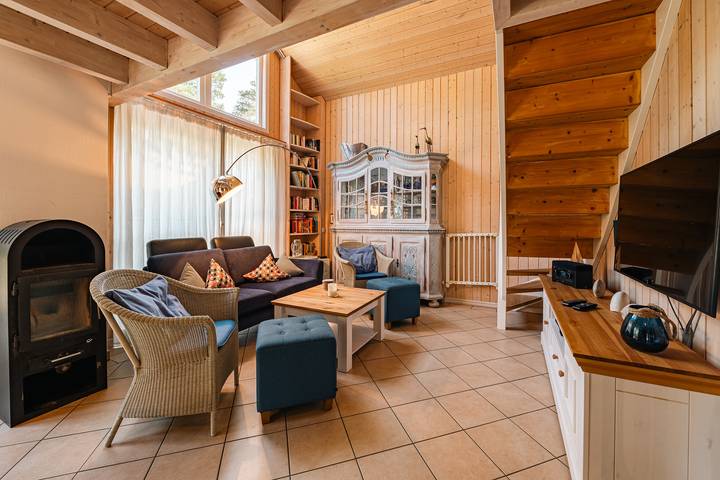 Ferienhaus mit Meerblick für 6 Personen, mit Whirlpool und Balkon sowie Sauna und Garten in Mönchgut-Granitz - 3