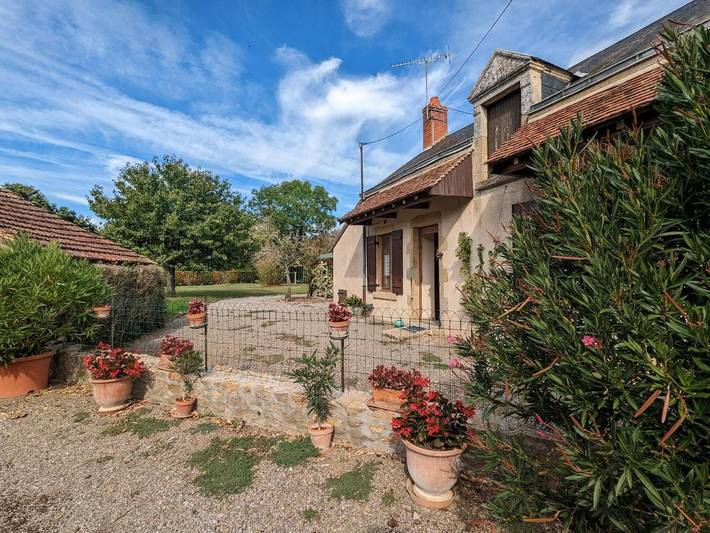 Location de vacances pour 6 personnes, avec Terrasse et Jardin à Nohant-Vic