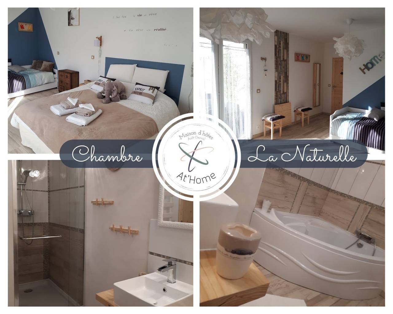 Maison d'hôtes Bord de Mer - At'home - La Naturelle in Ault, Région d'Abbeville