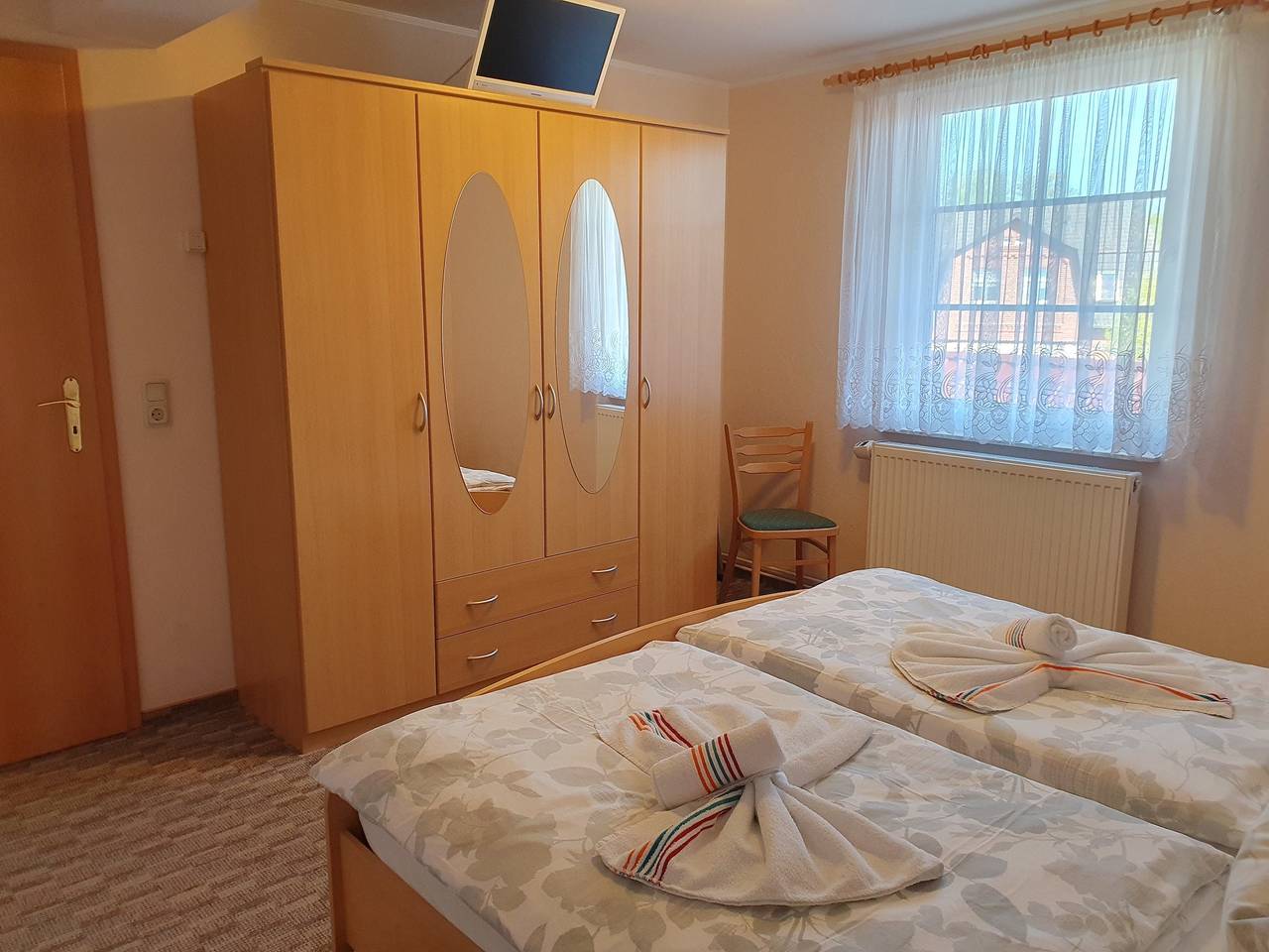 Ganze Ferienwohnung, Ferienwohnung 2, oben in Bad Wilsnack, Prignitz