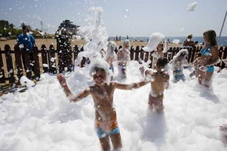 Tente pour 2 personnes, avec sauna et jacuzzi à Calella