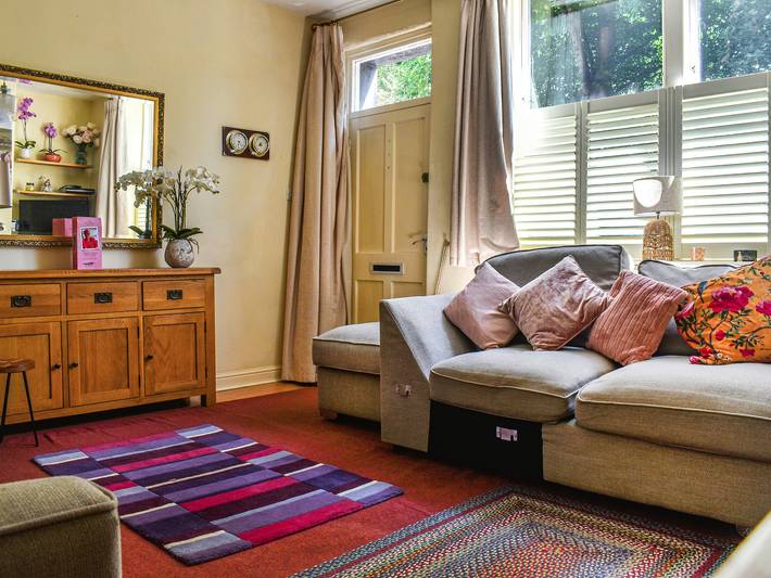 Log cabin for 6 people, with garden in Skipton