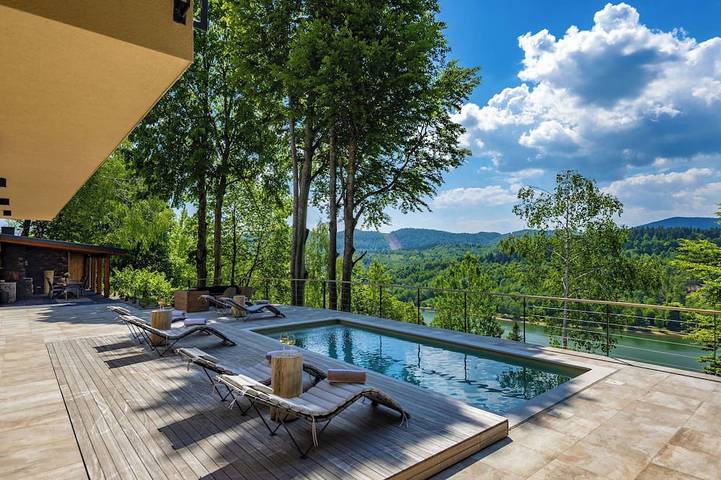 Ferienhaus für 10 Personen, mit Garten und Pool sowie Sauna und Whirlpool - 1