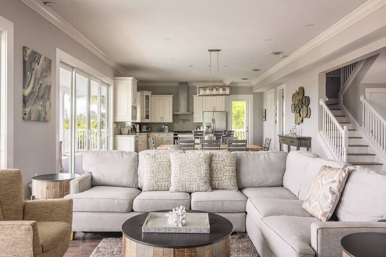 Evershore House   Pool  Parking  Dock  in Key Haven, Stock Island