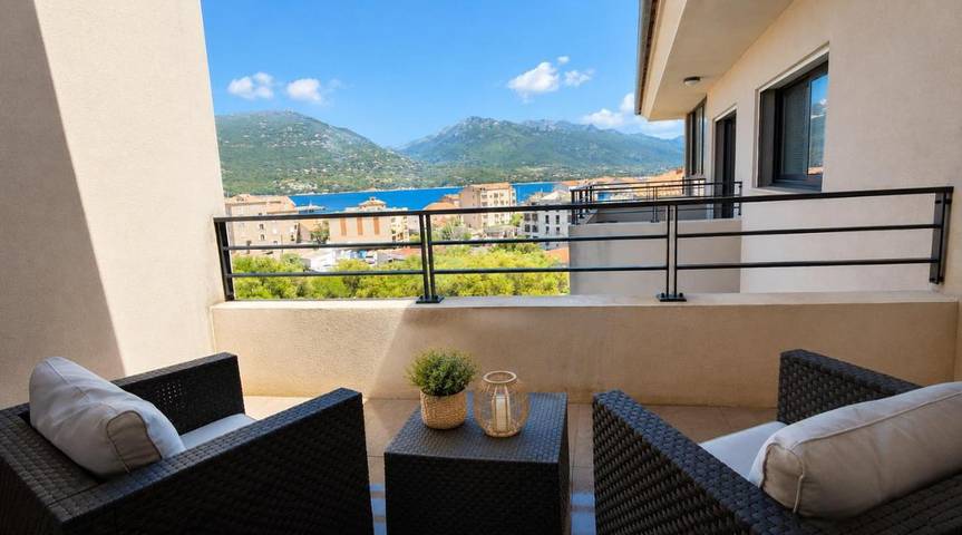 Appartement de vacances pour 2 personnes, avec vue et terrasse