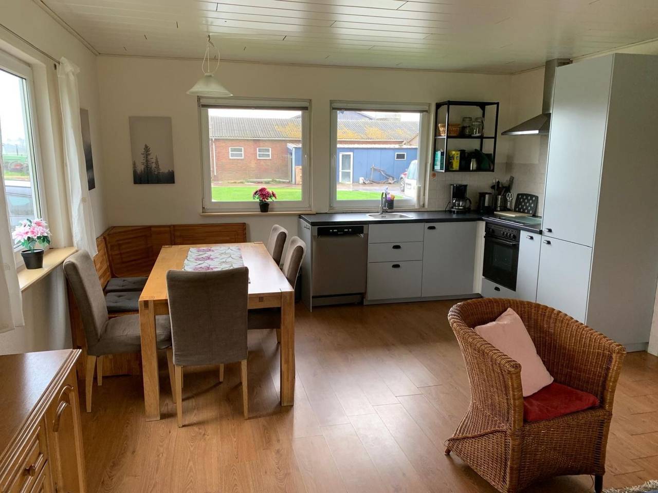 Hof Hinloopen in Butjadingen, Nordseeküste