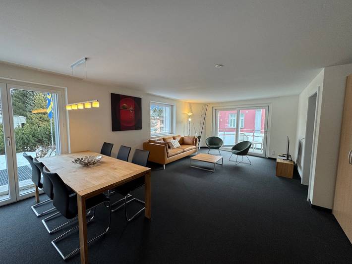 Ferienwohnung für 6 Personen, mit Garten und Sauna, mit Haustier in Davos