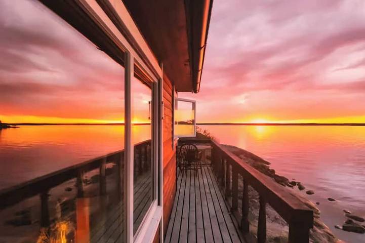 Ferienhaus für 3 Personen, mit Garten und Sauna sowie Whirlpool, mit Haustier in Mittelschweden