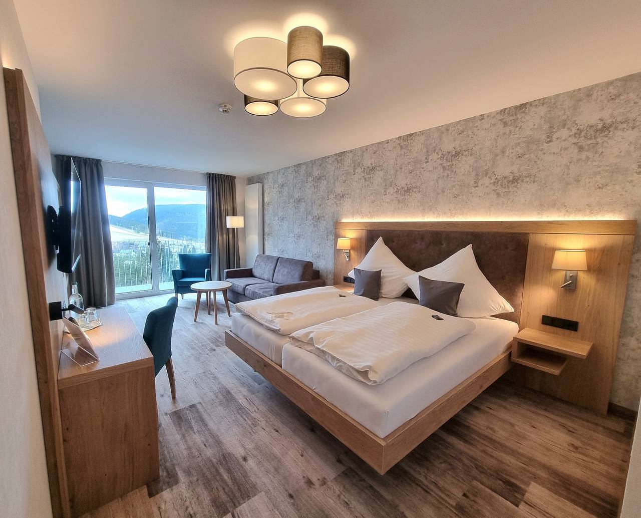 Waldhotel Willingen - Neu! Panorama- Doppelzimmer in Willingen, die Mittelgebirge