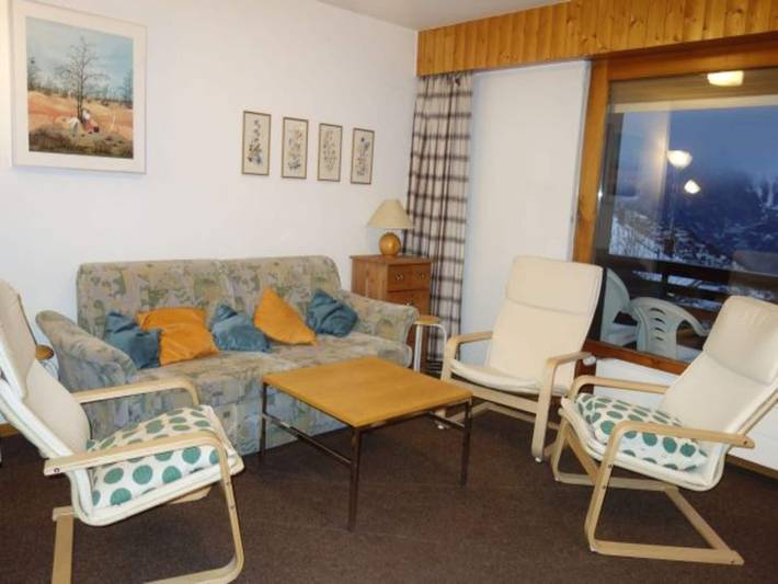 Ferienwohnung für 4 Personen, mit Balkon und Pool in 4 Vallées