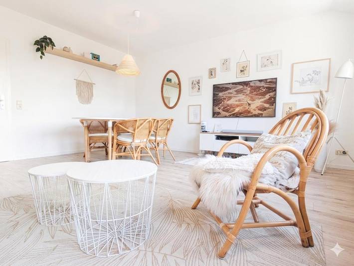 Ferienwohnung für 4 Personen, mit Garten und Ausblick in Rosengarten - 4