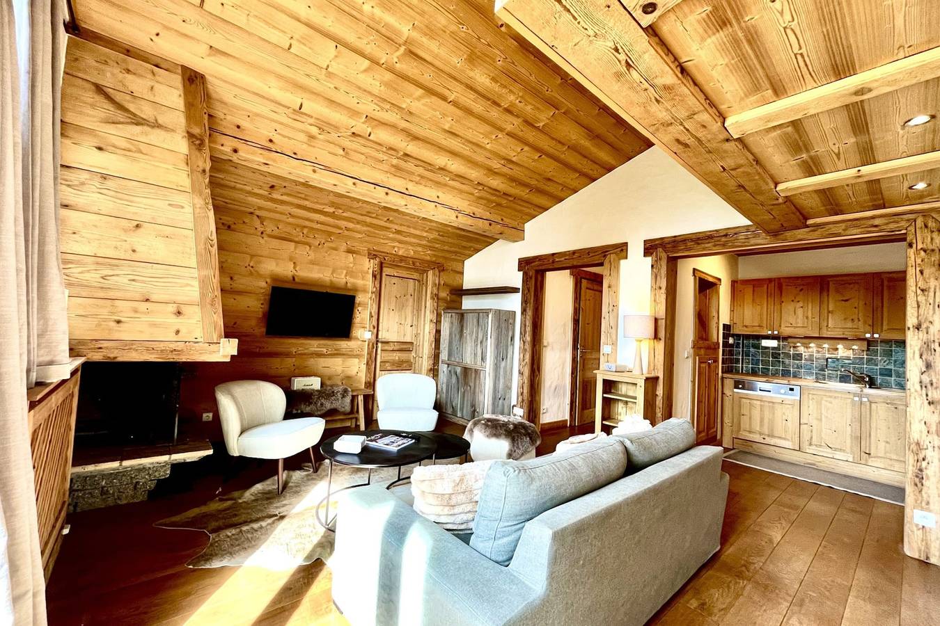 Appartement entier, Appartement de Charme à Megève, Esprit Chalet in Megève, Pays du Mont-Blanc