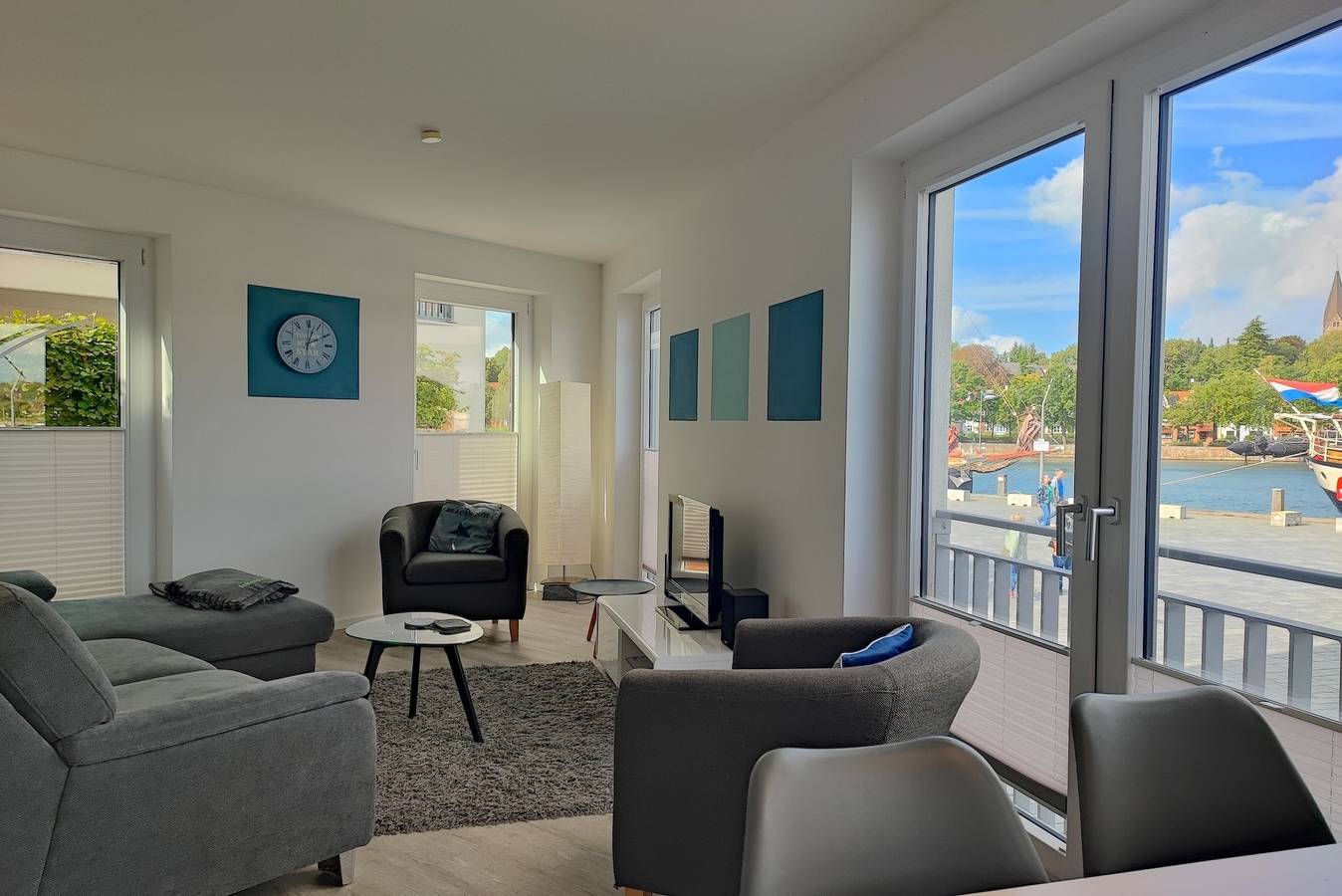 Apartamento vacacional entero, Ankerplatz 7 mit Sauna in Eckernförde, Distrito de Rendsburg-Eckernförde