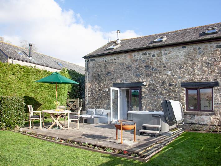 Log cabin for 2 people, with garden in Dartmoor