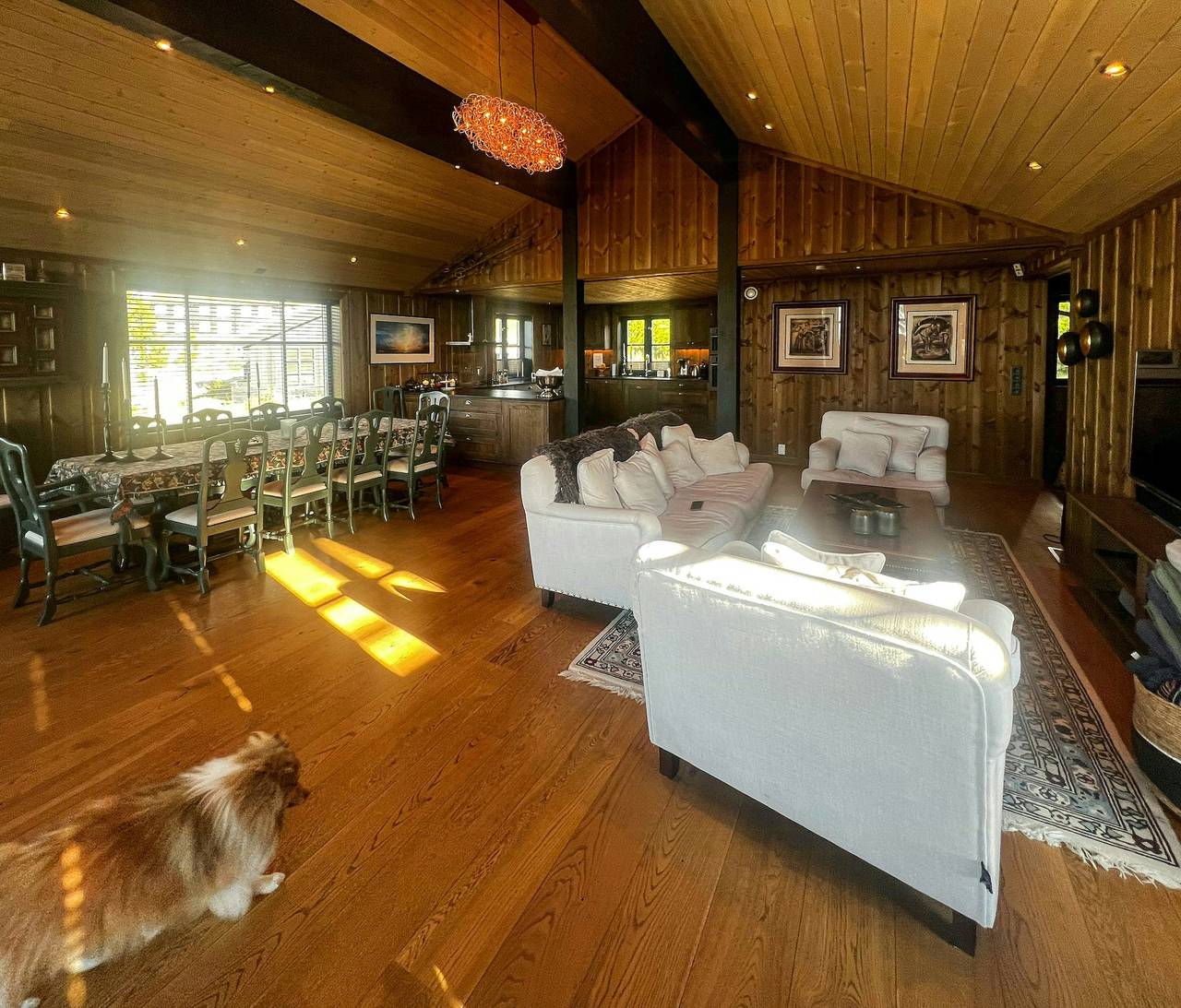 Familjestuga med utsikt över Jotunheimen in Hafjell, Øyer