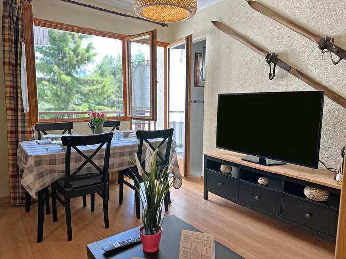 Gîte pour 4 personnes, avec vue ainsi que piscine et balcon dans Formigal - 4