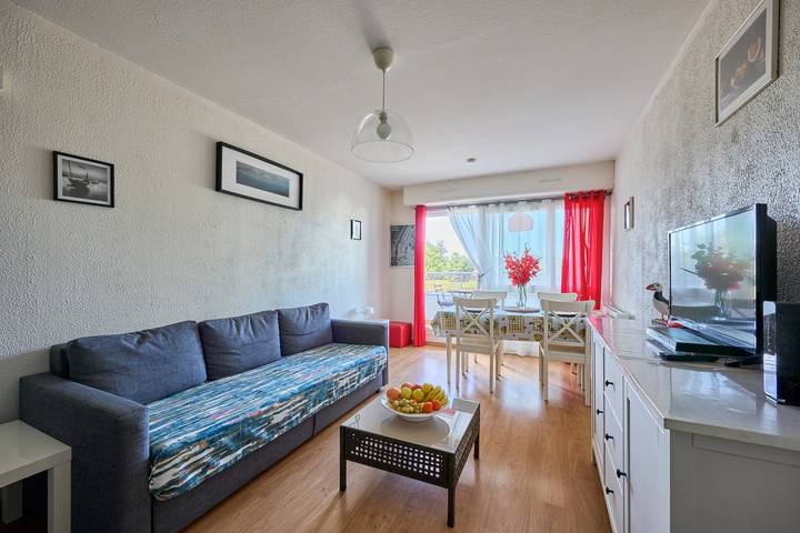 Appartement de vacances pour 4 personnes, avec balcon, animaux acceptés à Courseulles-sur-Mer