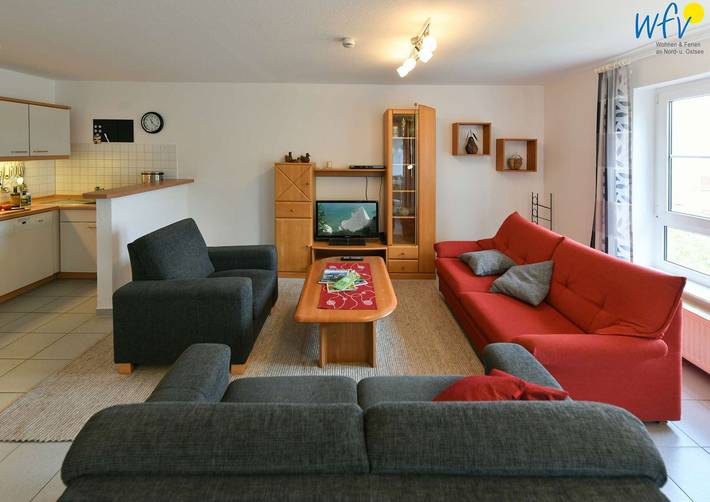 Gîte pour 6 personnes, avec vue sur le lac et balcon à Binz - 2