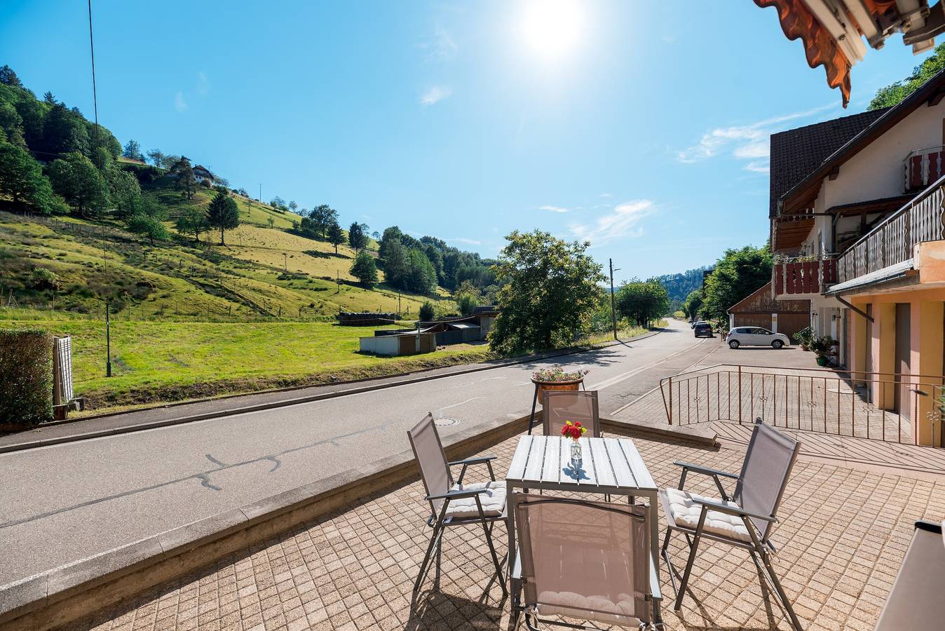 Ganze Wohnung, Apartment „Fewo Familie Spinner“ mit privater Terrasse und Wlan in Oppenau, Mittlerer Schwarzwald