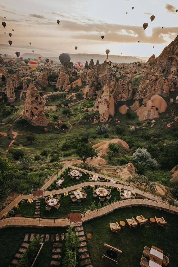 Hôtel pour 2 personnes, avec jardin dans Uçhisar