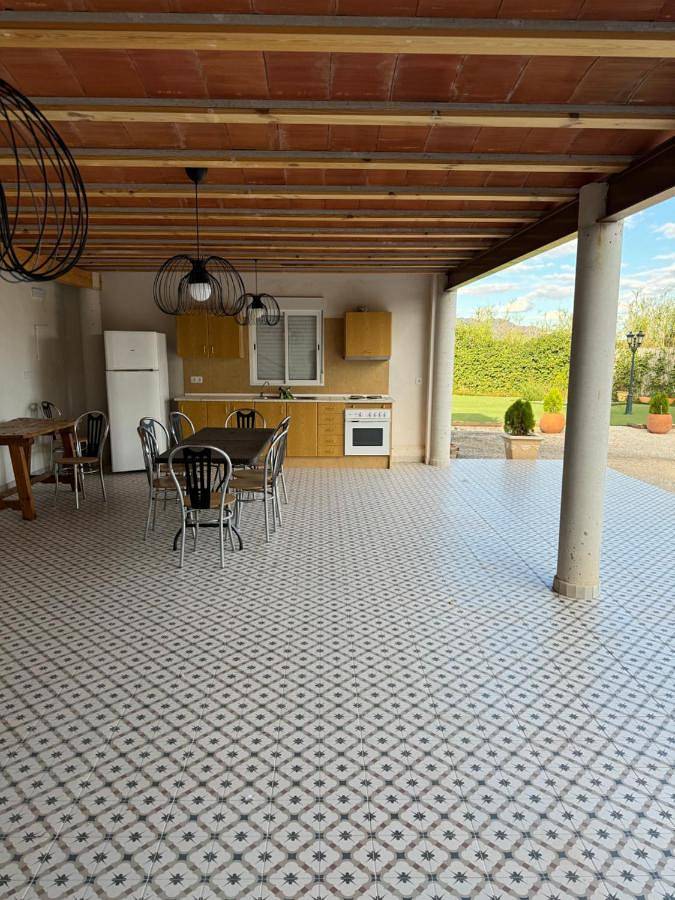 Casa de vacaciones para 8 personas, con vistas además de jardín y piscina en Comarca del Noroeste (Murcia) - 2