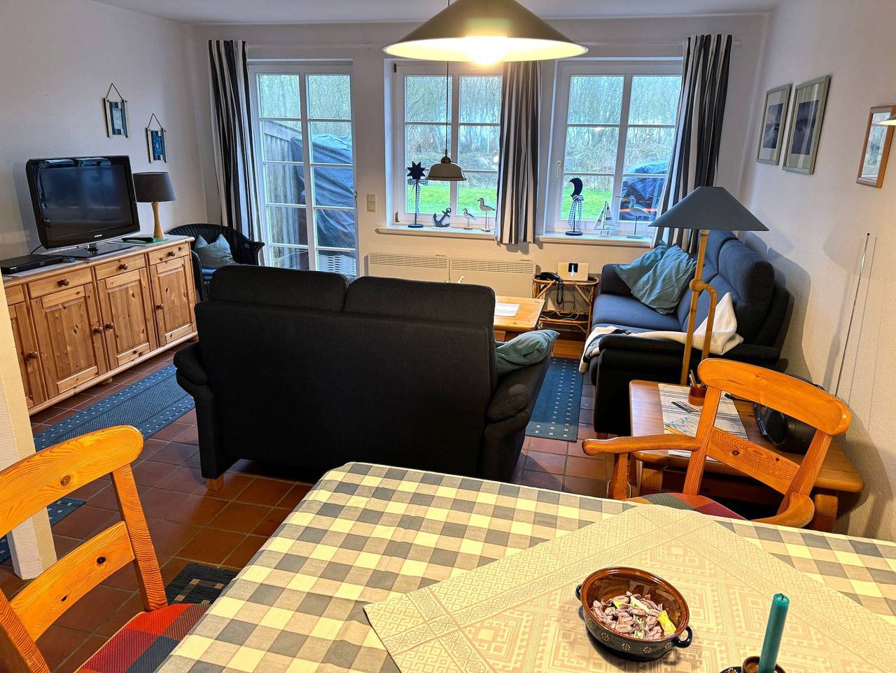 Friesenhuus Sievers in Nordstrand (Gemeinde), Nordseeküste