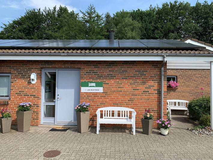 Ferienwohnung für 4 Personen, mit Terrasse und Garten in Kruså