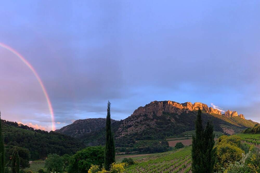 Gîte au coeur des Dentelles de Montmirail in Lafare, Vaucluse