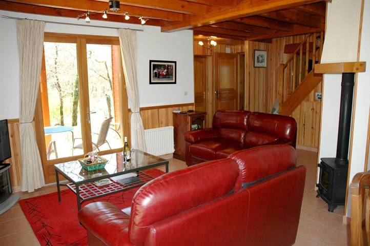 Location de vacances pour 4 personnes, avec vue sur le lac et piscine à Lachapelle-Auzac - 3