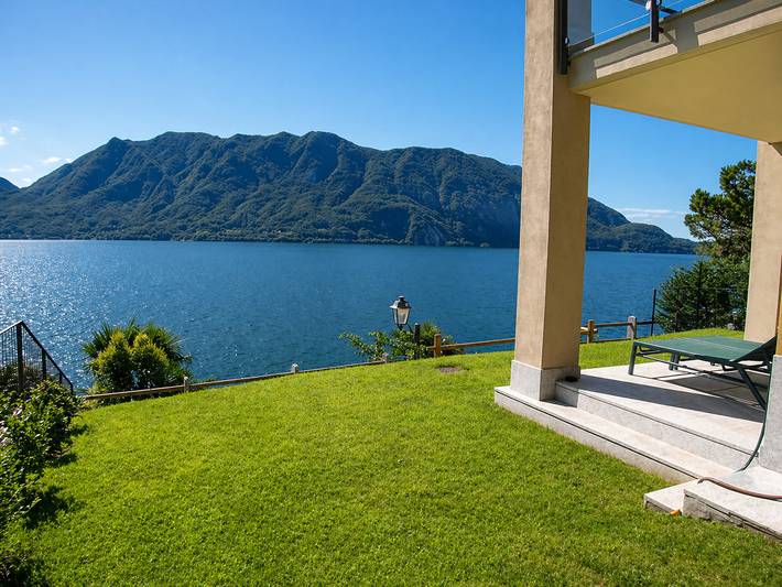 Appartamento per 6 persone, con Terrazza e Giardino nonché Vista lago e Panorama a Ghiffa