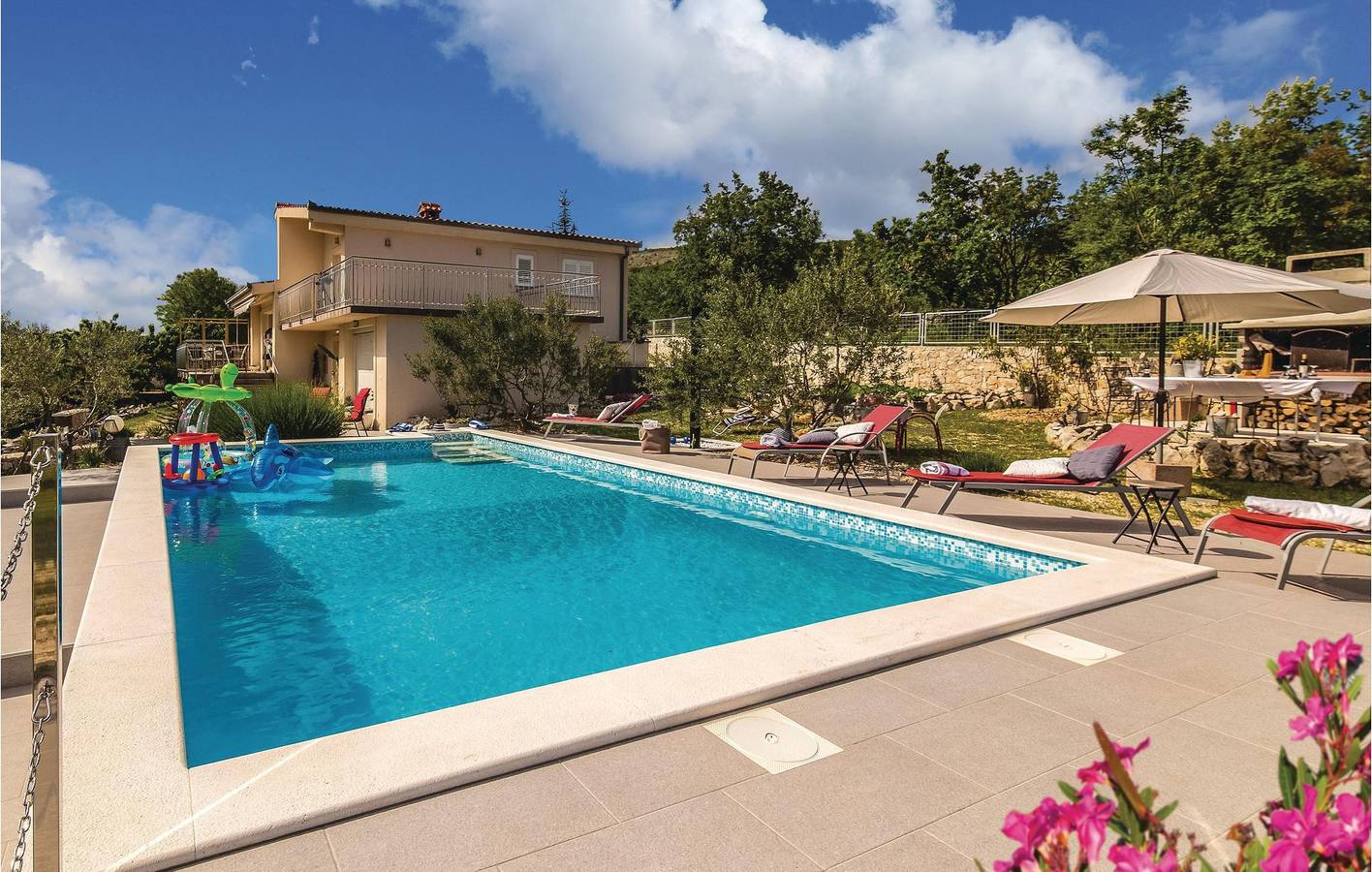 Casa de vacaciones para 6 personas con terraza in Labin (Split), Condado de Split-Dalmacia