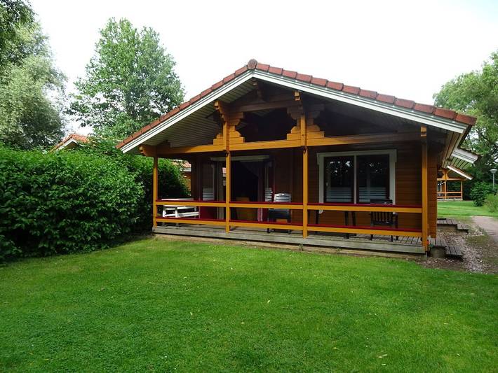 Chalet voor 6 personen, met terras in Hardenberg