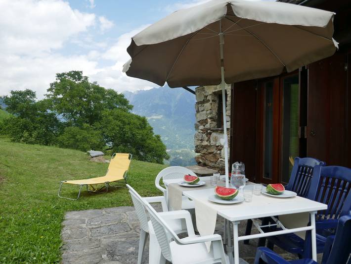 Rustico Tecc du Martin in Lottigna, Acquarossa