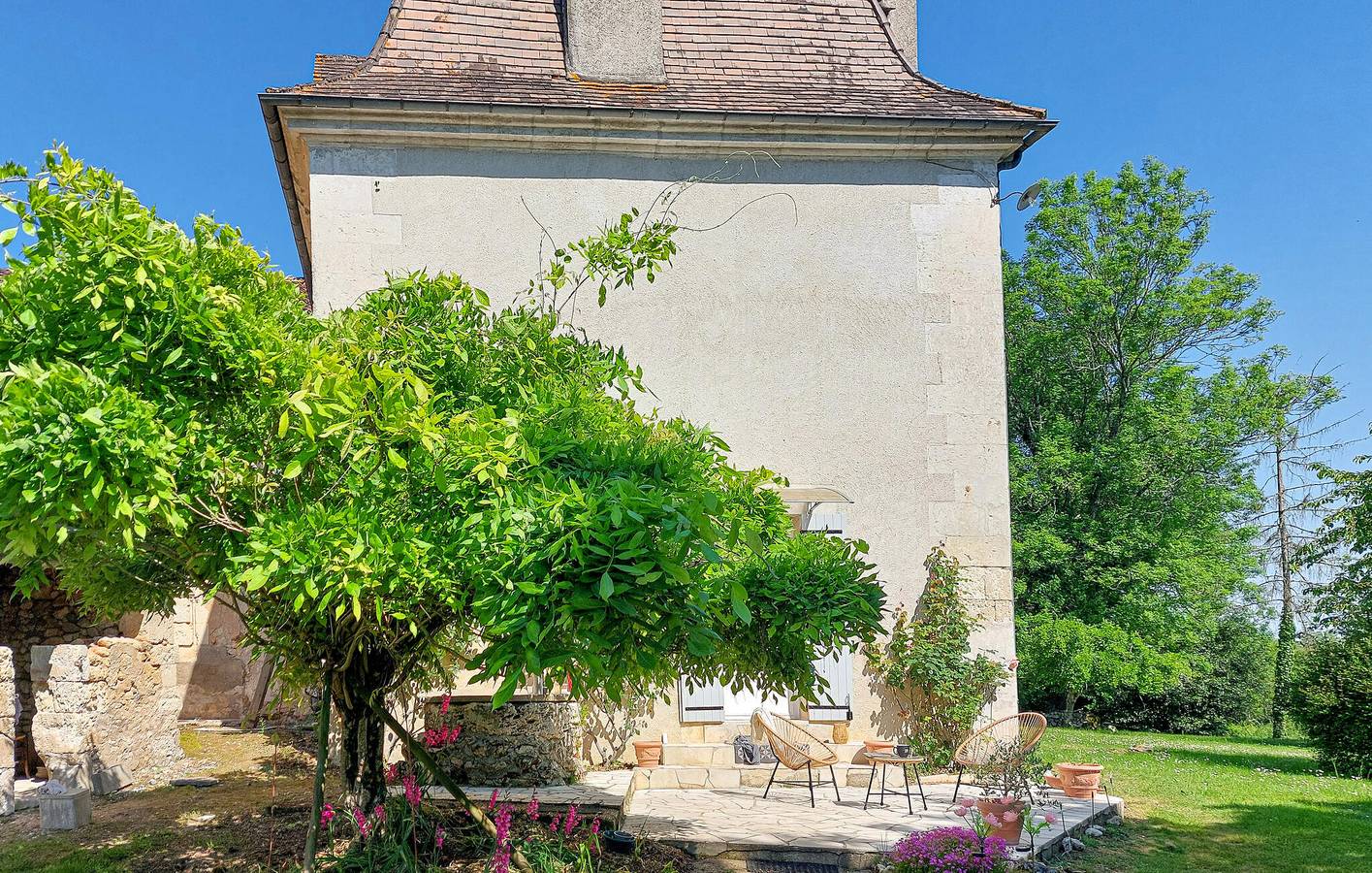 Appartement confortable de Jaure avec parking et jardin in Jaure, Dordogne