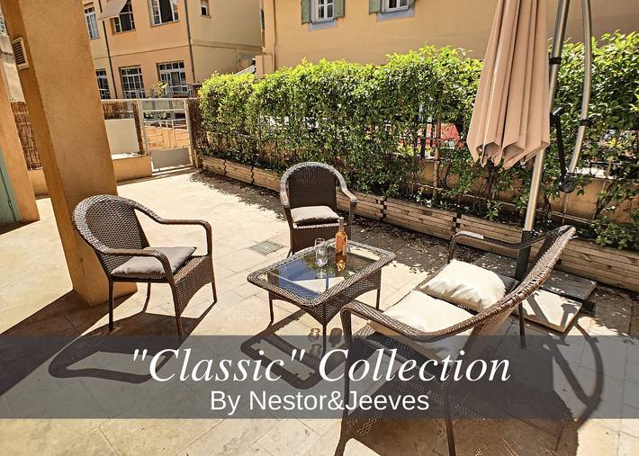 Appartement de vacances pour 4 personnes, avec Terrasse à Nice