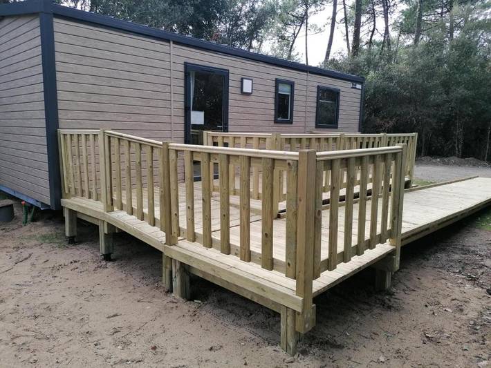 Club vacances pour 6 personnes, avec piscine ainsi que jardin et terrasse en Charente-Maritime - 2