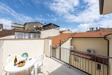 Gîte pour 3 personnes, avec balcon à Viareggio