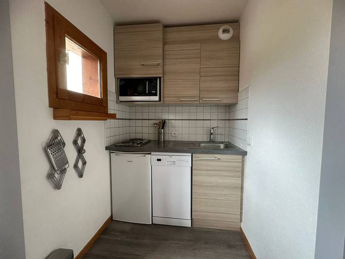 Gîte pour 4 personnes, avec balcon dans Plagne Bellecote