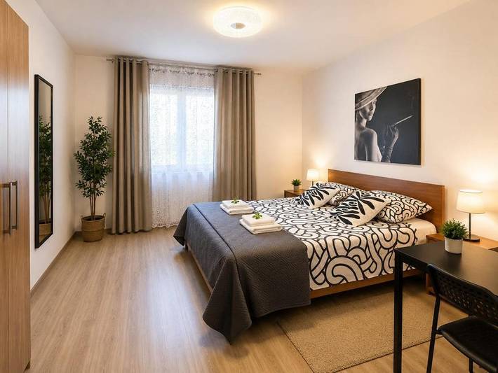 Apartamento de vacaciones para 5 personas, con terraza y vistas - 1