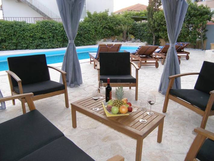 Villa pour 8 personnes, avec piscine ainsi que vue et jardin à Split - 3