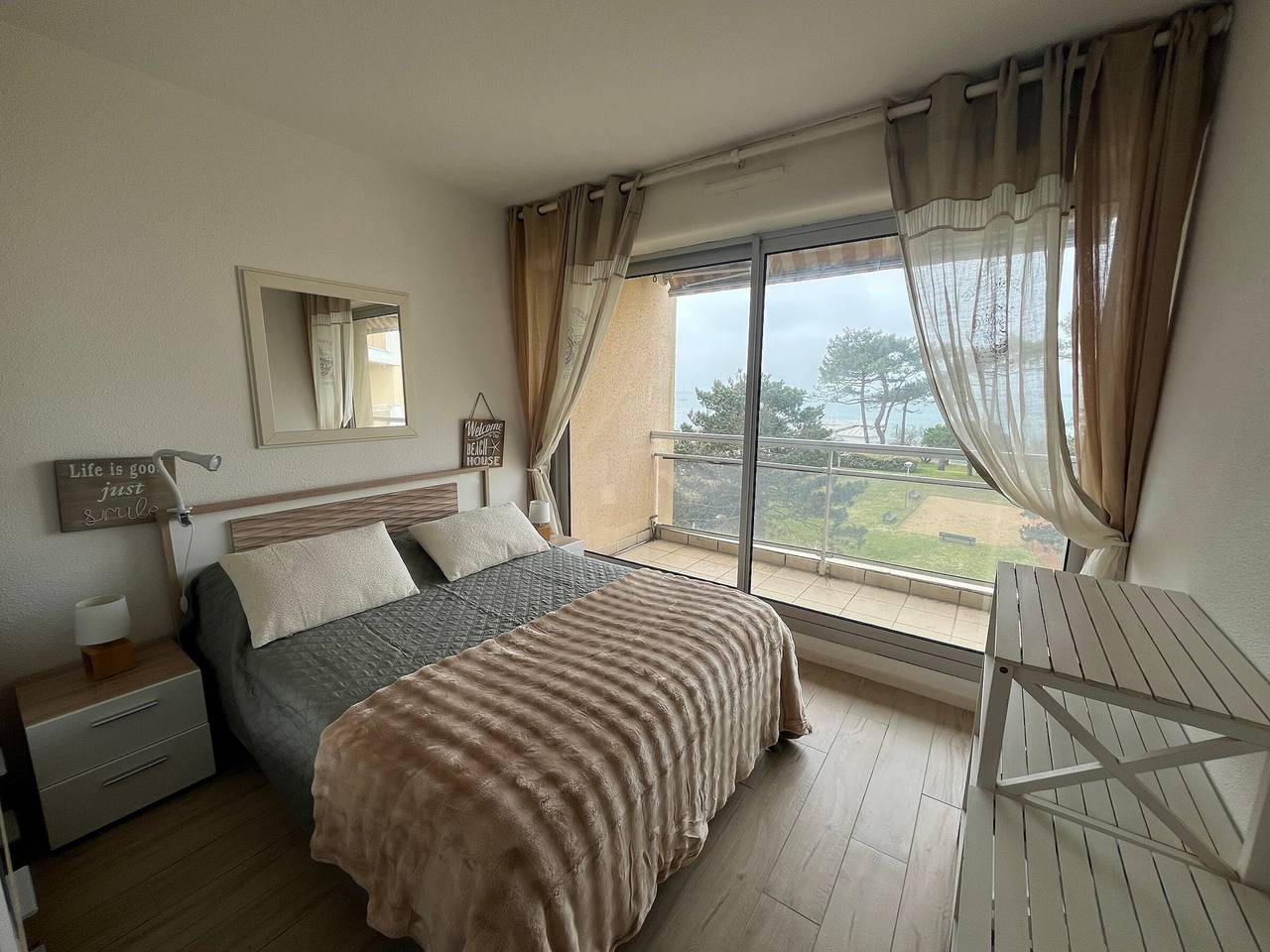 Appartement entier, Appartement T2 bis avec balcon, parking et Wifi à  Arcachon in Le Moulleau, Arcachon