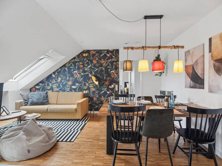 Ferienwohnung für 7 Personen, mit Balkon und Ausblick in Oldenburg