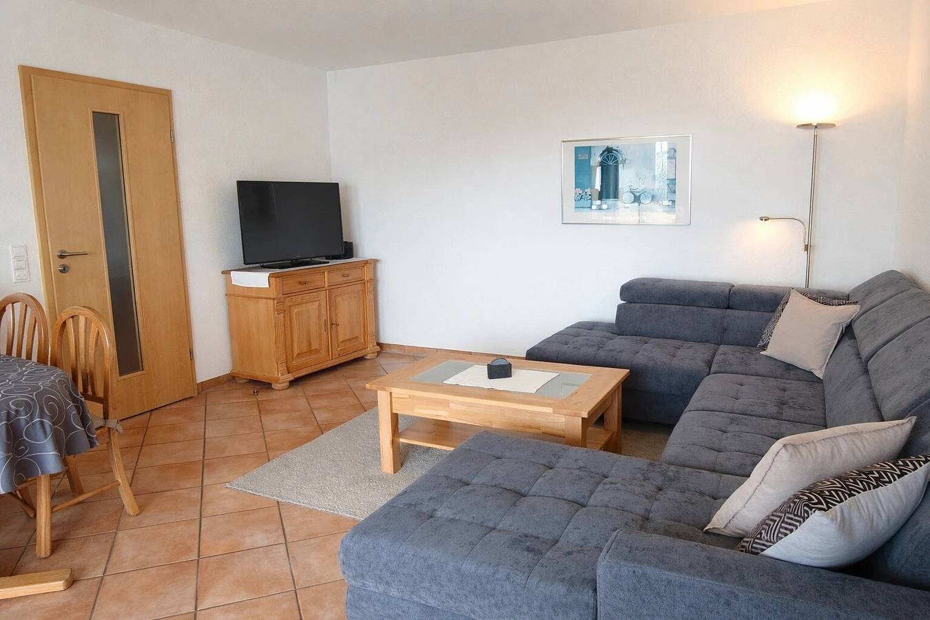 Ganze Wohnung, Ferienwohnung 'Haus Sonnenseite Säntis' mit Bergblick, Balkon und Wi-Fi in Wasserburg (Bodensee), Bayerisch Schwaben