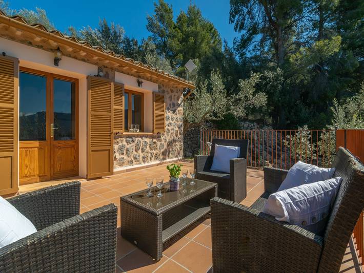 Apartamento para 6 personas, con Terraza y Jardín en Fornalutx
